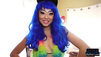 Black and asian girlfriend amateurs fucked on camera