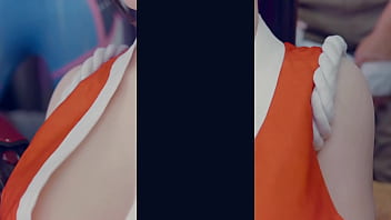 Eve takes that huge schlang into her