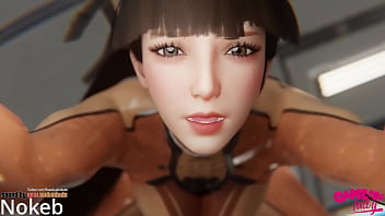 Eve takes that huge schlang into her