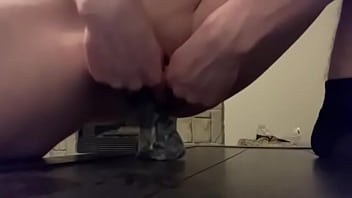 Brooke begs for daddy while masturbating