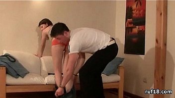 Kinky Teen Rammed Deep In Her Fuckholes thumbnail