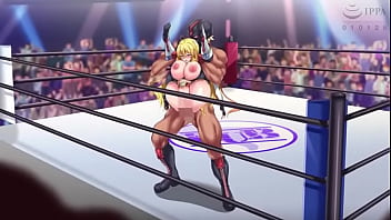 完全敗北 Wrestledown 無敗の美女レスラーが罠にハマりリング上で容赦なく何度も●される!!モーションアニメ thumbnail