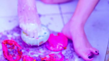 Pleasure In Feeling My Messy Feet thumbnail