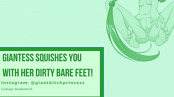 Audio Only Hot Giantess Crushes You Under Her Dirty Bare Soles Audio Roleplay Fantasy thumbnail