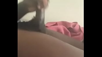 Black man without a lot of nut