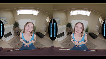 Cute busty girlfriend shows you yoga stretches