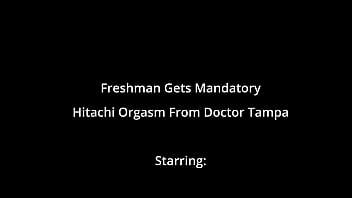 Freshman gets mandatory hitachi orgasm from doctor tampa stacy shepard