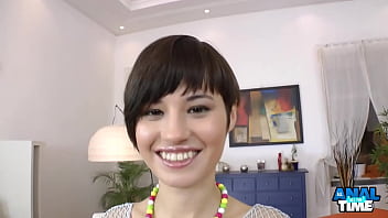 19yo petite geizer gets her tight ass dicked & dildo fucked by omar