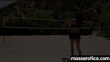 Sexy girl gives big tits lesbian an orgasm 17