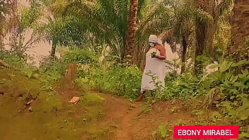 Our lady the queen of forest fuck with a stranger and she enjoying what she missed for a long time