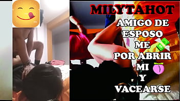 Amigo d emi esposo me paga por abrirme el ano y vacearse su leche adentro