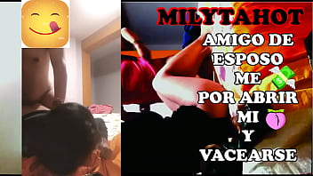 Amigo d emi esposo me paga por abrirme el ano y vacearse su leche adentro