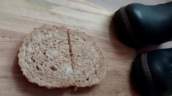 Preparing lunch for slave