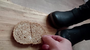 Preparing lunch for slave