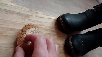 Preparing lunch for slave