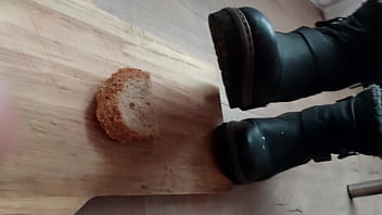 Preparing lunch for slave