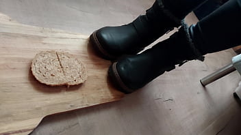 Preparing lunch for slave