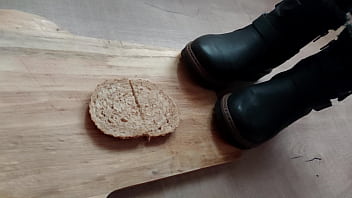 Preparing lunch for slave