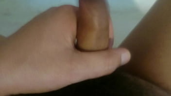 Male enjoying with cock