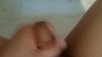 Male enjoying with cock