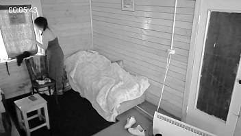 Moans of pleasure and a powerful orgasm