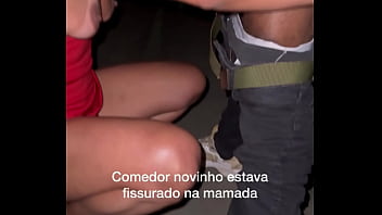 Belinha interditou a passarela pra fazer pornô amador com o corno manso registrando ela dando o cuzinho
