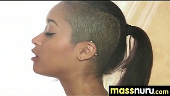 Nuru massage ends with a hot shower fuck 20