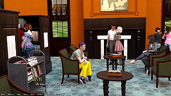 Being a dik #12 library date with hot rich girl