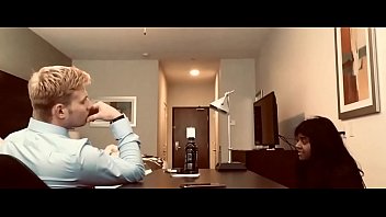 Dirty slut rides white dick