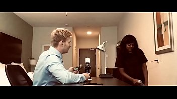 Dirty slut rides white dick