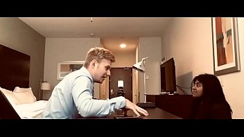 Dirty slut rides white dick