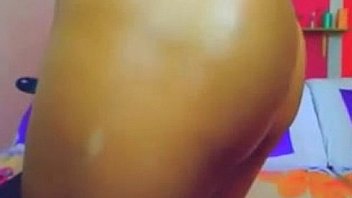 Round Bummed Brunette Curled Up On Bed thumbnail