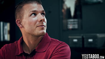 Desperate asian milf teacher gets pounded and bred by a big dick stud in her office