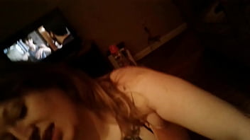 Cock sucking amateur trying her best