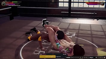 Misty vs billy nf3d mixed sexfight combat