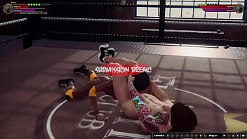 Misty vs billy nf3d mixed sexfight combat