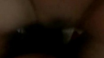 Curly babe really gets into