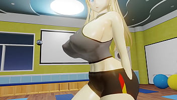 Kancolle ship bismarck having an exercise