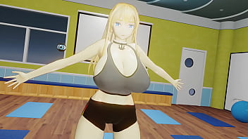 Kancolle ship bismarck having an exercise