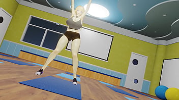 Kancolle ship bismarck having an exercise