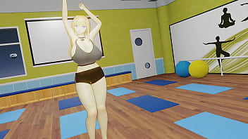 Kancolle ship bismarck having an exercise