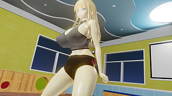 Kancolle ship bismarck having an exercise