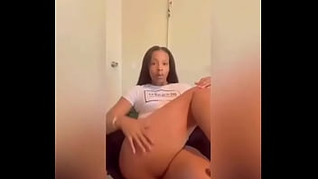 Lola skinout by her chair