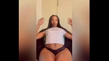 Lola skinout by her chair