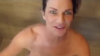 Deuaxma receives a pee load from her husband