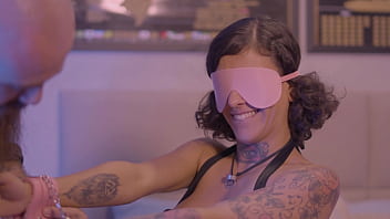 Tattooed rocker fucks his girlfriend