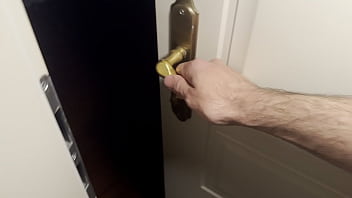 Blonde stepsister gets fucked hard in the dark by her horny stepbrother