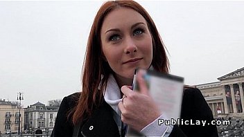 Euro student sucks and fucks for cash