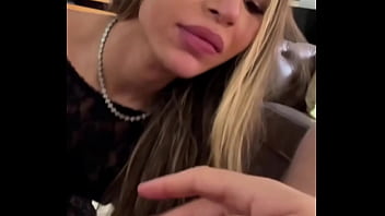 Petite blonde latina natural tits shake in pov sloppy blowjob rimming and cum in her mouth mpbng