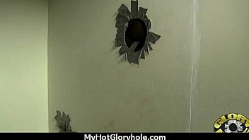 Gloryhole Blowjob Hottie Makes Every Dick Cum 2 thumbnail